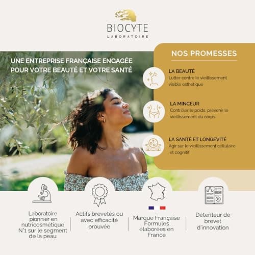BIOCYTE Collagen Boost Vegan - Goût Mangue - Complément Alimentaire Densité et Fermeté de la Peau, Anti-Rides - Protéine de Pois, Acides aminés, Acide Hyaluronique, Vitamine C - 260g - 28 jours