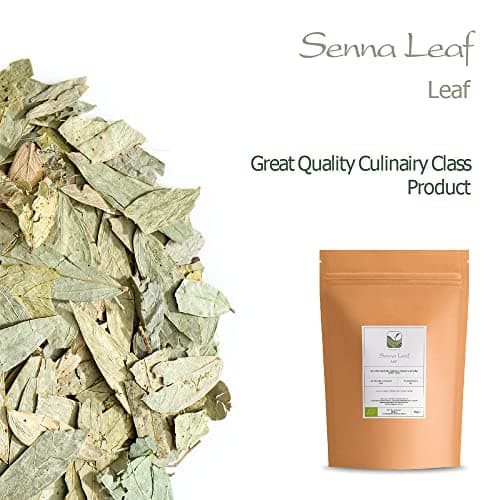 Séné Feuilles Tisane Biologique - Senna Tisane Laxative Feuille Entière - 200g