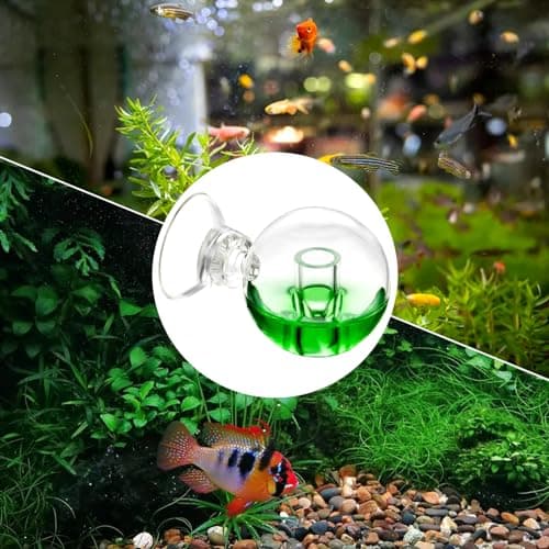 SoundZero 2 Pièces Test de CO2 pour Aquarium, Drop Checker CO2, Test de CO2 pour Aquarium, Test de Réservoir de Poisson Kit de CO2 Aquarium Accessoires pour Les Usines D'aquarium
