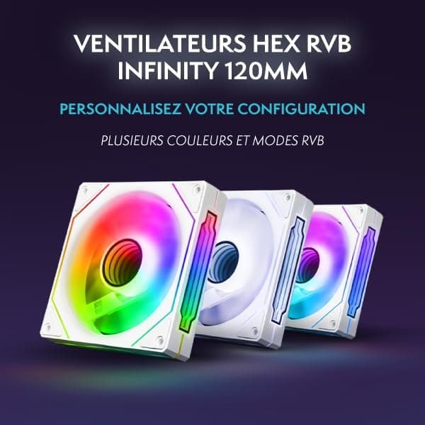 VIBOX I-83 PC Gamer • AMD Ryzen 3 3200G 4 cœurs • Radeon Vega 8 • 8 Go RAM • 480 Go SSD • Linux OS • WiFi
