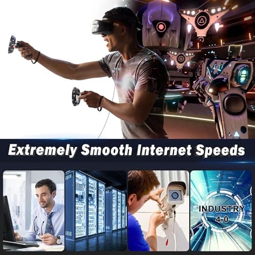Câble Ethernet 10m, Câble RJ45 Blindé Cable Ethernet 10m Cat 7, Haute Vitesse Câble Réseau LAN Gigabit 10Gbit/s, Extérieur Imperméable Anti-interférence S/FTP Câble Internet pour Routeur Modem