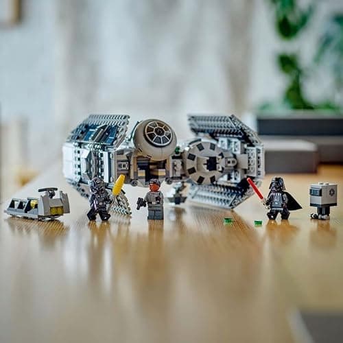 LEGO 75347 Star Wars Le Bombardier TIE, Kit de Maquette à Construire, Vaisseau avec Figurine de Droïde Gonk et Minifigurine Dark Vador, Idée Cadeau