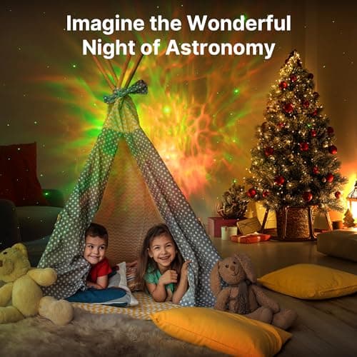 Macchiatto Astronaute Projecteur, Projecteur Ciel Etoile avec 8 Modes Nébuleuse, Galaxy Projecteur Avec Télécommande, Rotation à 360 ° Veilleuse Projecteure pour Enfants et Adultes