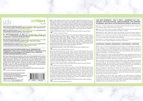 Détox Foie et Intestin | Complément Naturel Cardo Mariano + Cactinéa®+ Artichaut + Thé Vert + Raisin + Gingembre | Cure Detox Puissant et Rapide | SLIM 20 Sticks Saveur Mangue-Pêche