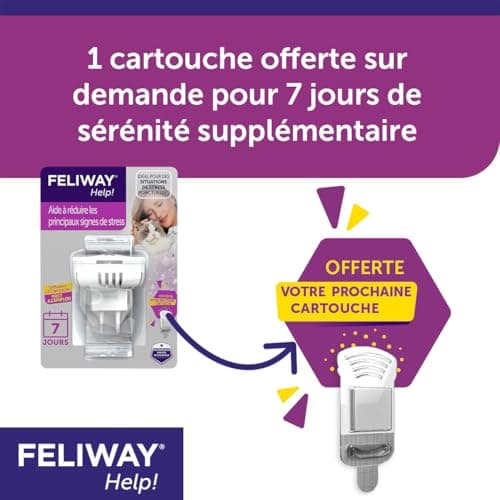 FELIWAY Help! - Anti-Stress pour Chat - kit Complet 7 Jours