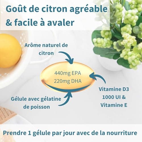 Oméga-3 EPAX Super Concentré & Vitamine D3, 660 mg EPA & DHA par gélule, Huile de Poisson Sauvage Ultra Pure, 1-par-jour, 60 gélules – par Igennus