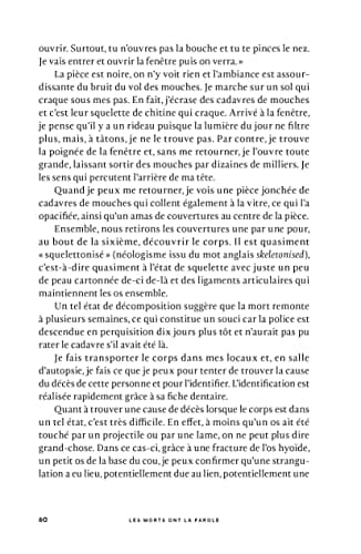 Les morts ont la parole: Philippe Boxho, médecin légiste, fait parler les cadavres. Âmes sensibles s abstenir !