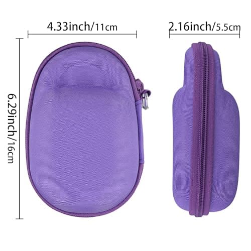 co2CREA Dur Étui de Voyage Rigide Housse Cas pour JBL Clip 5 Enceinte Bluetooth Portable(boîte Seule)