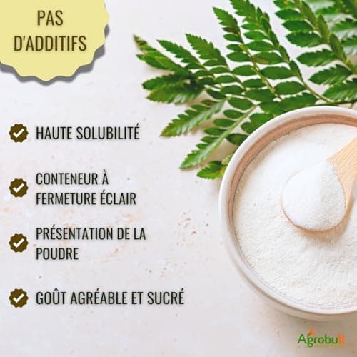 Glycine Poudre | 1000 g (1 kg) | 100% Pure & Sans Additifs | Analysé en Laboratoire