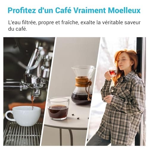 AQUACREST Filtre à Café de Remplacement pour Melitta®, Krups® F088, Nivona® Cartouche Filtrante, pour Nivona® CafeRomatica, Melitta® Barista,Bosch, AEG, Certifié TÜV SÜD (4)