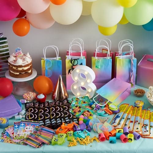 THE TWIDDLERS 120 Jouets de Fête Anniversaire Premium pour Enfants - Kermesse, Petits Cadeaux, Pochettes Surprises, Jouet Piñata Mixte, Cadeaux Invités, Récompenses en Classe, Halloween, Noël