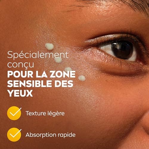 NIVEA Q10 Energy Soin Contour des Yeux (1x15 ml), crème anti rides yeux enrichie vitamine C & Guarana antioxydants, crème anti-âge anti-cerne yeux peaux ternes et fatiguées