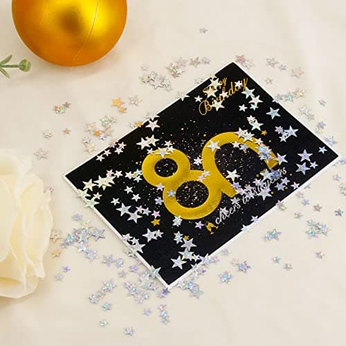 WenmthG Confettis en forme d'étoile, confettis à paillettes étoiles, film pailleté argenté, étoile à paillettes pour fêtes d'anniversaire, décoration de mariage, fête, artisanat, décoration de table à