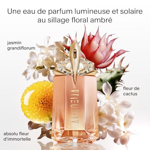 MUGLER ALIEN GODDESS SUPRA FLORALE Eau de Parfum, Parfum pour Femme Floral Ambré Lumineux, Parfum Féminin