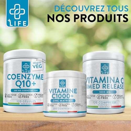 Glucosamine Chondroïtine Msm Et Vitamina C 180 Comprimés PiuLife® Bien-être Du Cartilage, Des Os, Complement Articulation Chondroitine Glucosamine Sulfate, Genoux, Épaule, Coude