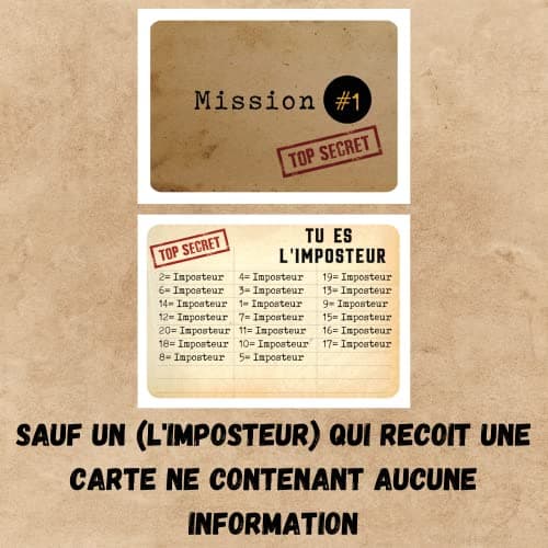 Oh Happy Games - L'Imposteur - Saurez-Vous Le démasquer ? Bluff, Créativité, Jeux de Mots et Suspicions ! Jeu d'ambiance - Jeu de Cartes - Jeu de Société Adulte