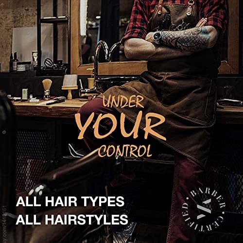 SUPRENT Tondeuse cheveux professionnelle-tondeuse barbe électrique, tondeuse à cheveux sans fil pour hommes/enfants/femmes, kit de toilettage, affichage LED, rechargeable(Argent)