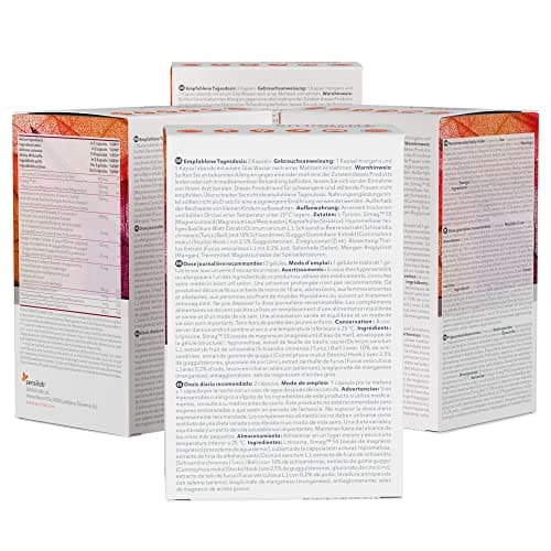Gélules pour la Thyroïde - Iode, L Tyrosine, Selenium, Magnésium, Basilic Royal, Schisandra, Zinc, Manganèse - 120 Gélules - Nutriments et Minéraux d'Origine Végétale - Thyrolux Sensilab