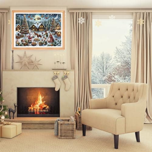 YongSral Calendrier de l'Avent Puzzle 2024, 1008 Pièces Puzzle de Noël 24 Jours Compte à Rebours, Calendrier Avent Puzzle, Calendrier Avent Casse Tete, Cadeaux de Noël pour Adultes et Enfants