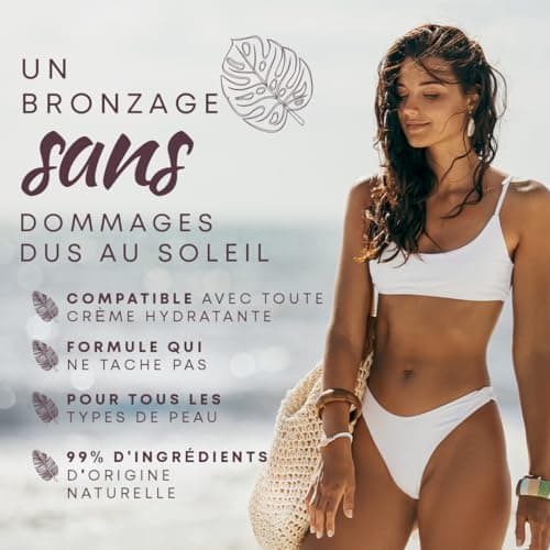 Vera® Gouttes Autobronzantes Visage | DHA & Acide Hyaluronique | Hâle Progressif & Sur-Mesure | Naturel à 99% | Sans Parfum ni Colorants | Conçu pour Peaux Pâles | 30ml | Fabriqué en Allemagne