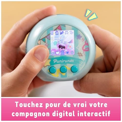 Punirunes - Animaux Interactifs - Jeu Pour Enfant Tactile avec Animaux Digitaux - 55 Animaux Interactifs À Collectionner - Jeu Enfant Boîtier Réaction Sonore - Jouet Enfant 5 Ans et +