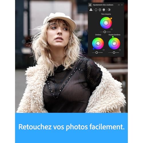 Adobe Lightroom 1 TO | fonctionnalités IA | 1 an |PC/Mac |Téléchargement