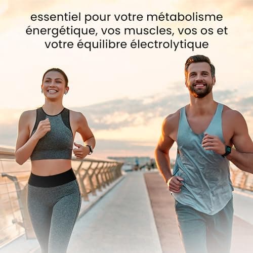 Magnésium Marin 400mg Gelules - 365 Capsules Pack familial | Premium Élémentaire (Pur) Magnesium Fortement & Haute Dose Testé en Laboratoire - Sans Stéarate, Végétalien