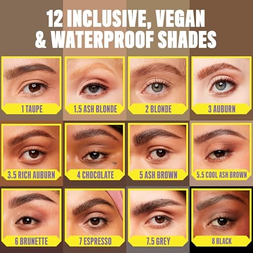NYX Professional Makeup Crayon à Sourcils Micro Brow Pencil, Crayon Ultra-Fin Double-Embout avec Mine Rétractable et Goupillon, Teinte : Espresso (07)