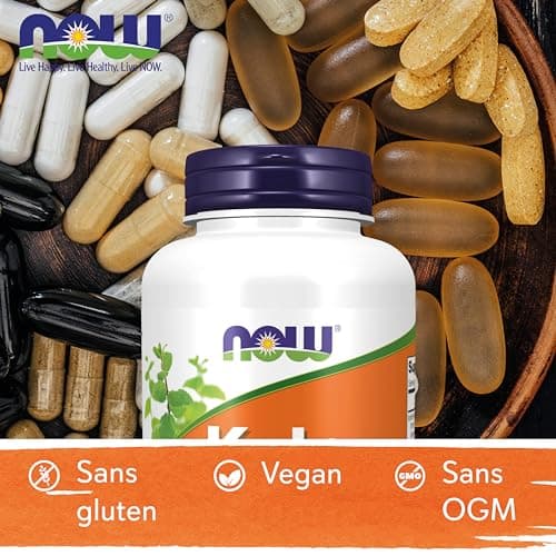 Now Foods, Kelp (Varech), 150 mcg, 200 Comprimés, Testé en Laboratoire, Iode Naturel, Sans Soja, Sans Gluten, Végétarien