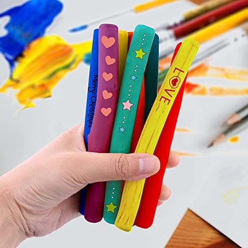 oshhni 7X Bois Flotté Bâtons Journal Rustique Artisanat Brindille Remplisseur de