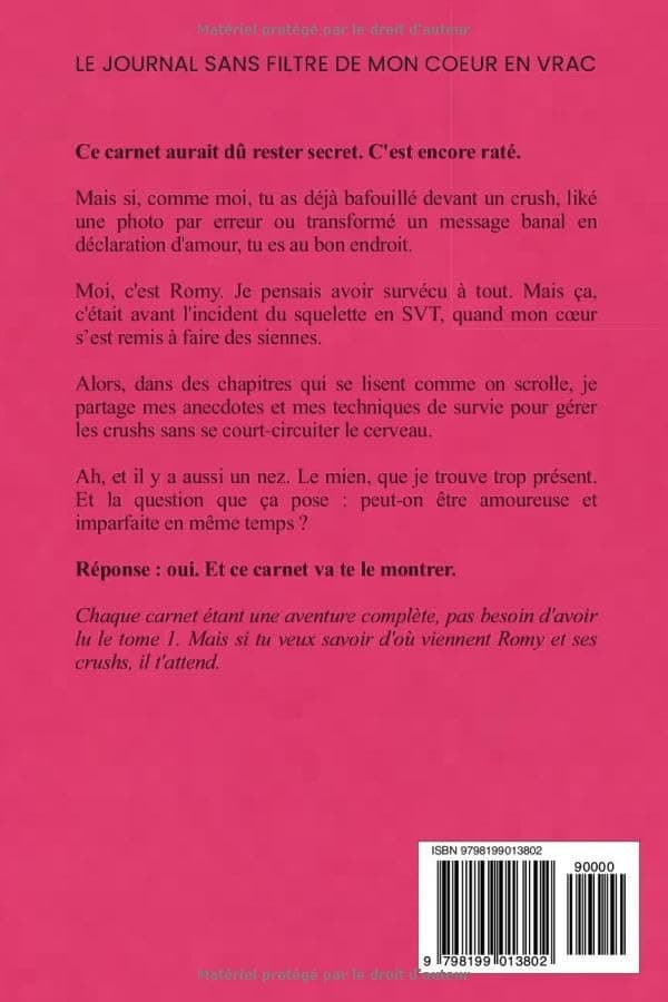 MOI EN MODE Crush: Le journal de mon cœur en vrac