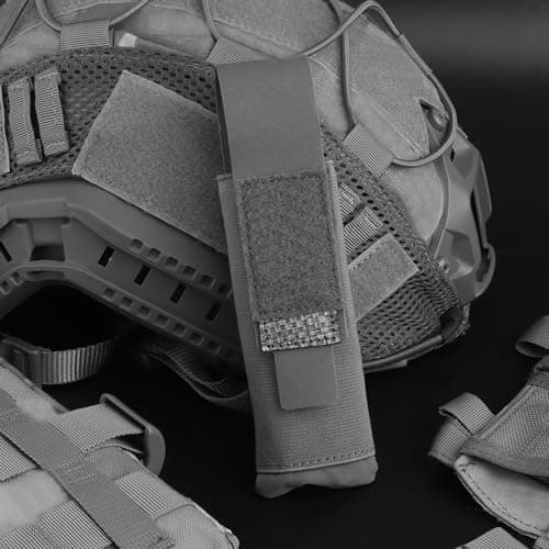 MiOYOOW Pochette Lampe de Poche Molle, étui Tactique Lampe Torche étanche, Support Petit Torche pour Ceinture, pour Activités en Plein Air
