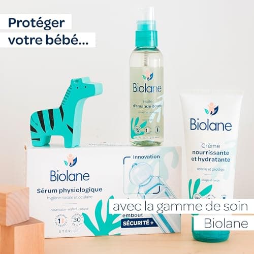 BIOLANE – Crème Nourrissante et Hydratante - Bébé - Nouveau Packaging - Visage et Corps - Apaise et Protège la peau - 98% d'origine naturelle - 100 ml - Fabriqué en France