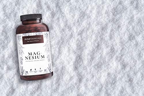 Magnésium Marin 400mg Gelules - 365 Capsules Pack familial | Premium Élémentaire (Pur) Magnesium Fortement & Haute Dose Testé en Laboratoire - Sans Stéarate, Végétalien
