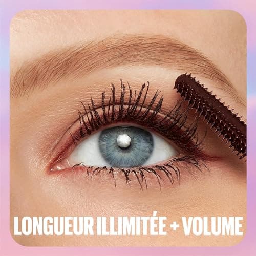 Maybelline New-York - Mascara Volume & Longueur - Sky High - Teinte : Burgundy Haze - 7,2 ml