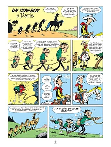 Les Aventures de Lucky Luke d'après Morris - Tome 8 - Un cow-boy à Paris