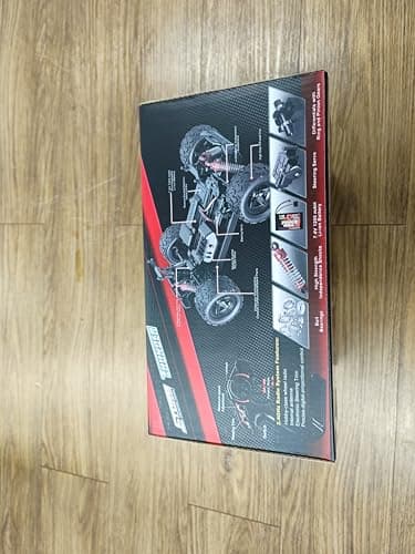 Lischwert Voiture télécommandée, 2,4 GHz 1:18 proportionnelle 4WD 50+ km/h Hobby Offroad Monster RC Truck, RC Crawler avec lumière LED, 2 Piles