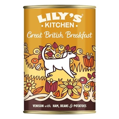 Lily's Kitchen Pâtée pour Chien Petit-déjeuner à l'anglaise 6 x 400g
