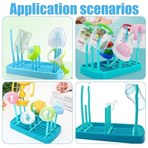 LQIOACU 1 PCS egouttoir biberon bebe égouttoir biberons sèche biberon égouttoir cuisine égouttoir biberons séchoir biberons bébé pour Biberon Couverts Tétines Gobelets