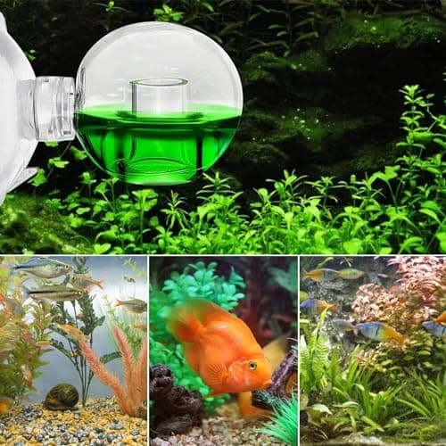 SoundZero 2 Pièces Test de CO2 pour Aquarium, Drop Checker CO2, Test de CO2 pour Aquarium, Test de Réservoir de Poisson Kit de CO2 Aquarium Accessoires pour Les Usines D'aquarium