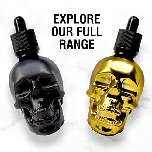 Huile à Barbe Black Skull - Bay Rum - Edition Limitée - 60ml - Naturelle et Biologique