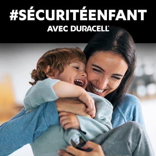 DURACELL 2025 Piles Boutons au lithium 3V (lot de 4) jusqu’à +70 % de longévité - Technologie Sécurité Enfant - Pour clés électroniques, montres de sport et lunettes 3D - Emballage Sécurité Enfant