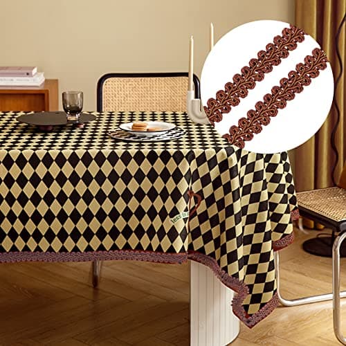 PH PandaHall 14m Ruban Tissé en Polyester Garniture Tressée pour Costume Bricolage Artisanat Couture Fabrication de Bijoux, Marron, 13~14mm