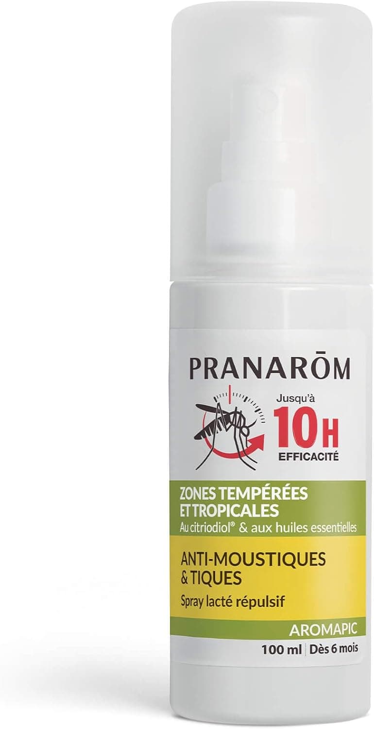 Pranarôm Aromapic Spray Lacté Répulsif Bio 100 ml