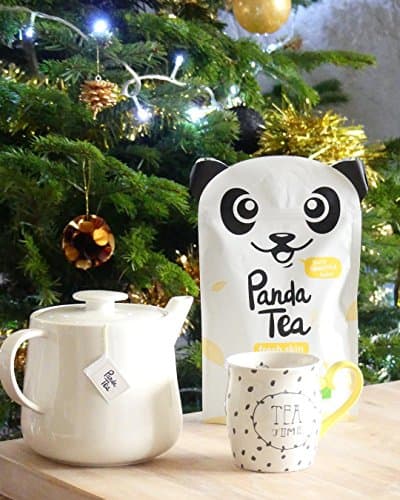 Panda Tea - Fresh Skin - thé bio - 28 sachets coton cousus main