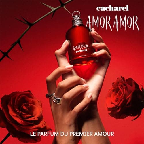 Cacharel Amor Amor, Eau de Toilette pour Femme en Spray Vaporisateur, Parfum Fruité et Floral, 30 ml