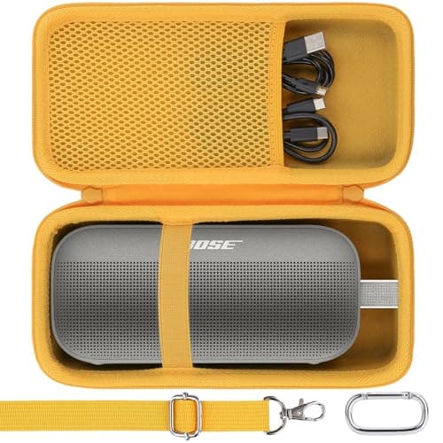 co2CREA Dur Étui de Voyage Rigide Housse Cas pour Bose SoundLink Flex (2nd Gen)/Flex Bluetooth Speaker(boîte Seule,Case Only)