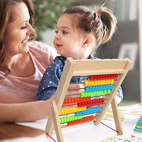 Table de Multiplication en Bois,Numéros Consécutifs en Bois,Bébé Blocs Puzzle Multiplication,Jouet de Table de Multiplication,Table de Multiplication en Bois,Jouets en Bois pour Apprends à Compter