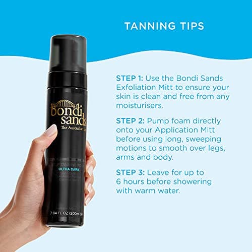Bondi Sands - Mousse autobronzante Ultra Dark - Mousse autobronzante pour un bronzage naturel sans exposition au soleil, 200 ml