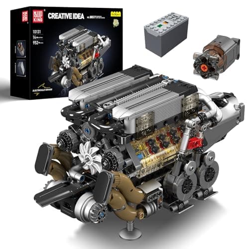 Mould King 10131 Technique W16 Moteur Blocs de Construction Jouet Modèle 952 Pièces Technologie Moteur Blocs de Construction Jeu / Cadeau / Objets de Collection pour Garçons Filles